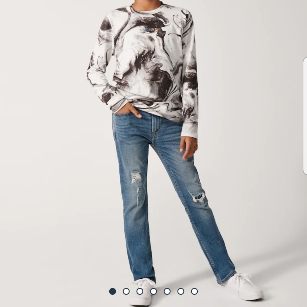 Abercrombie kids boy/girl skinny slim jeans